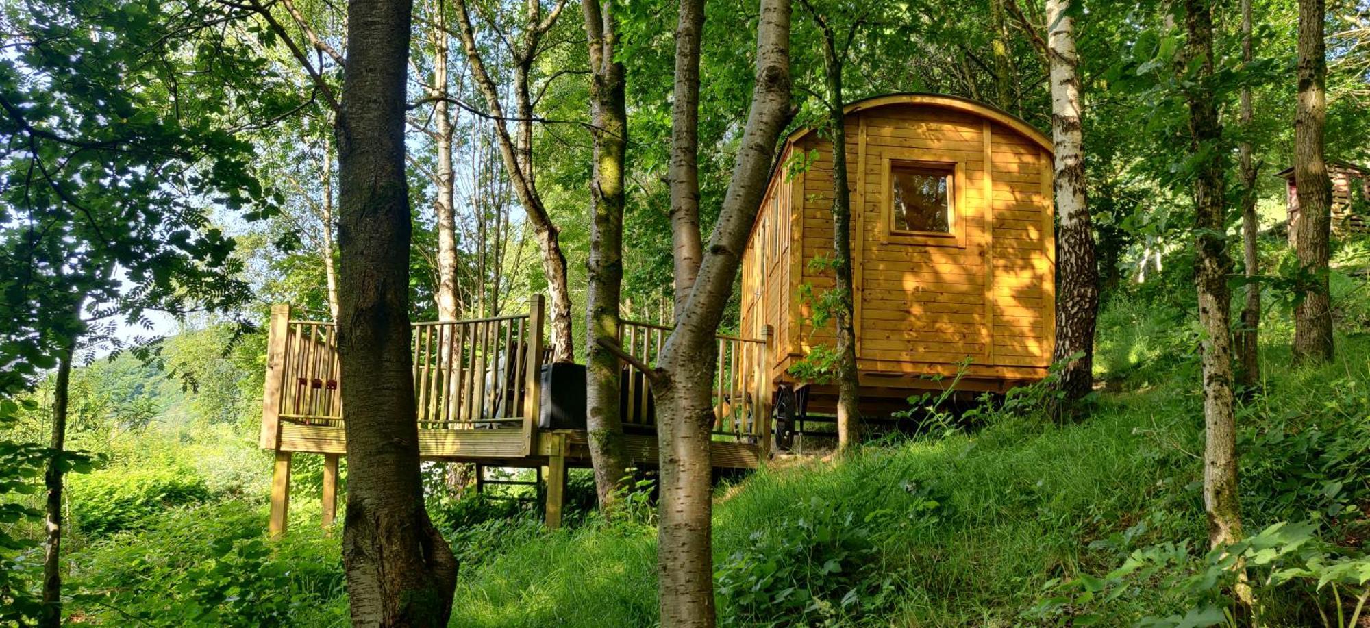 Pike'S Cabin In The Woods Hebden Bridge Eksteriør billede